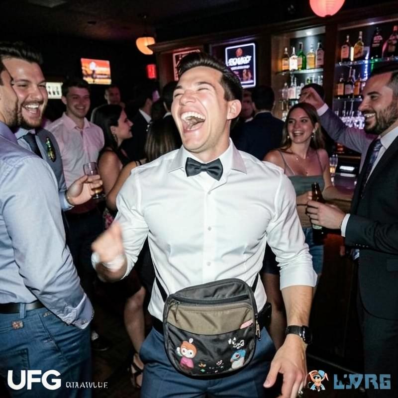 Customer wearing the Belly Bag 4